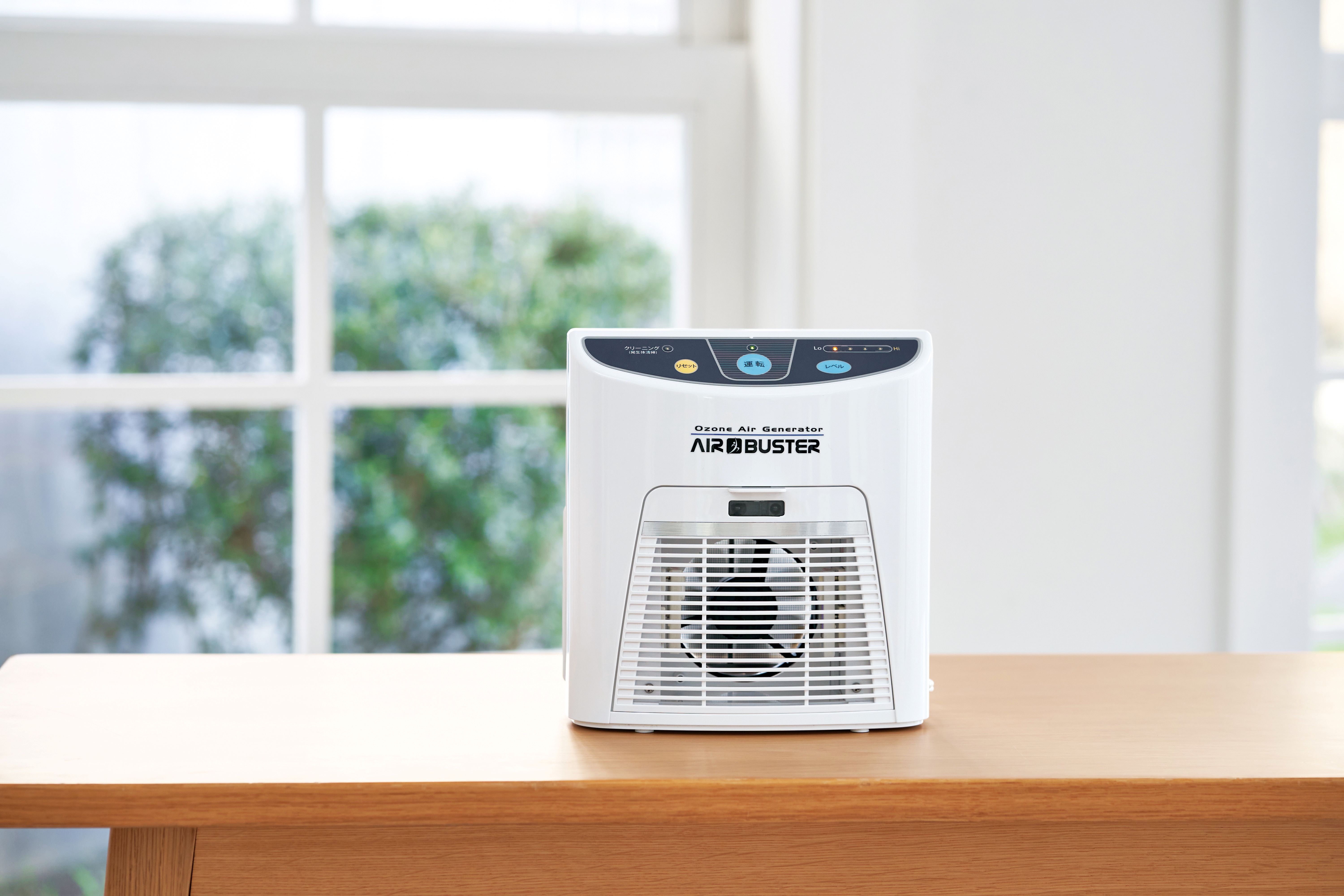 【新品・未使用】　オゾン脱臭器　三友商事　エアバスター　室内除菌　空気脱臭 花粉症は国民の約4割、2026年は対策の前倒しが進行 オゾン除菌脱臭器の
