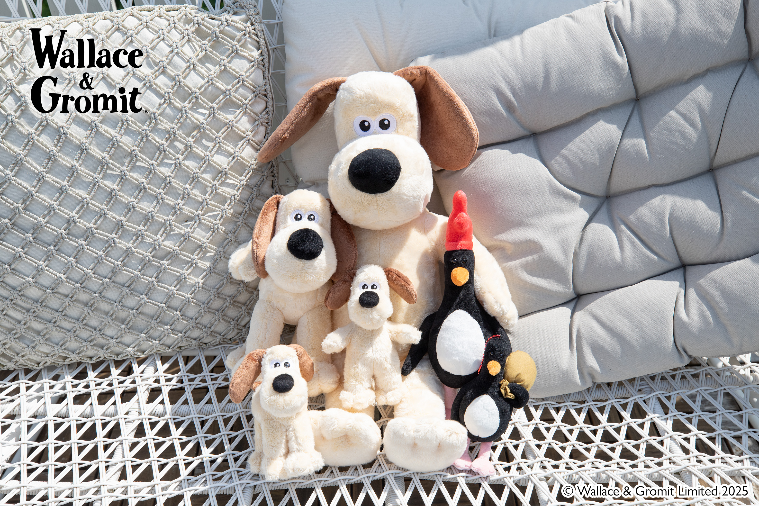 ウォレスとグルミット　Wallace & Gromit ぬいぐるみ 世界初「ウォレスとグルミット」がプライズ商品として登場